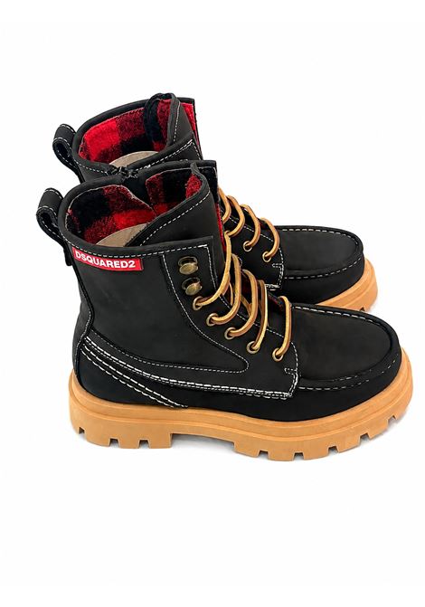 Anfibi con logo DSQUARED2 JUNIOR | 837422